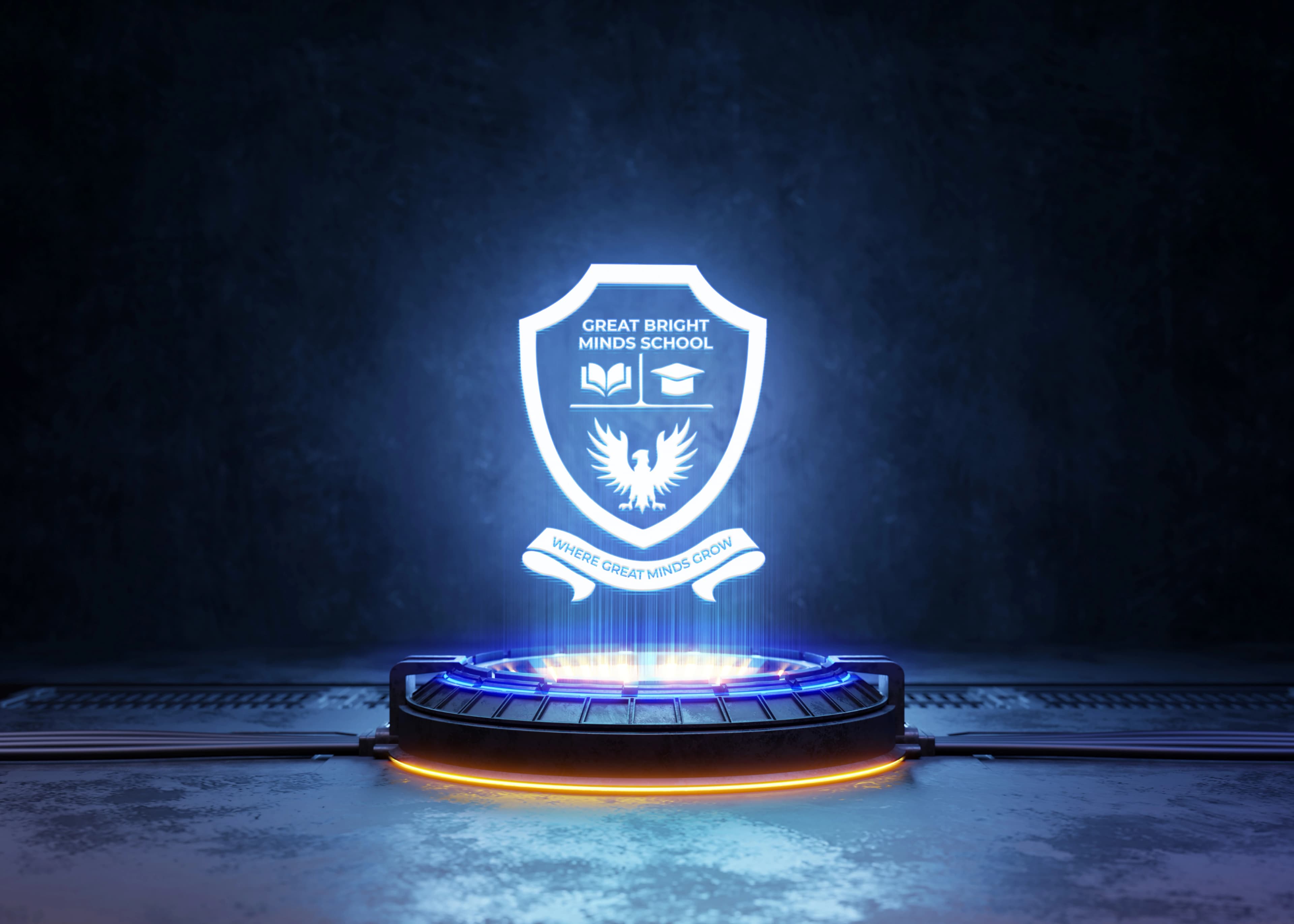 Logo for Great Bright Minds School